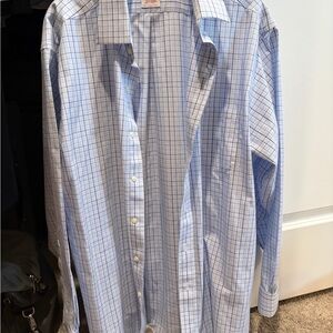 Brooks Brothers Men's Light Blue Dress Shirt